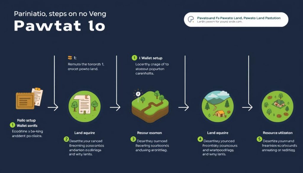 Step-by-step visual guide to participating in Pawtato Land