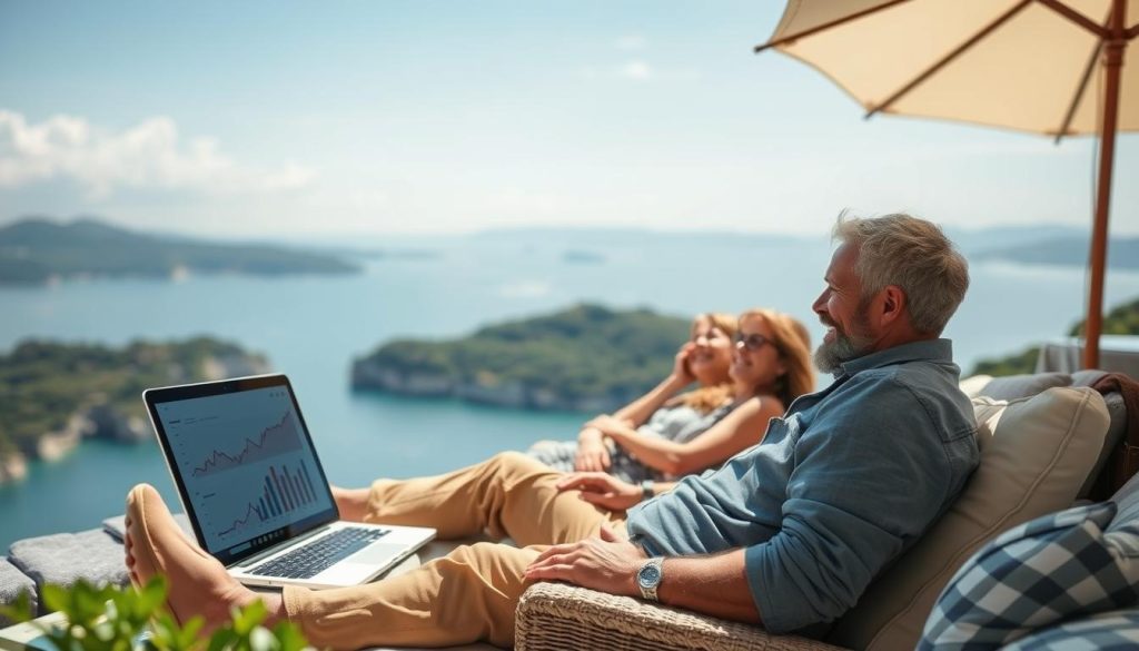 Person enjoying financial freedom after implementing wealth hacks that work
